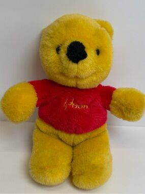 Vintage Sears GUND Walt Disney Company Winnie The Pooh Red Sweater Plush 1980s